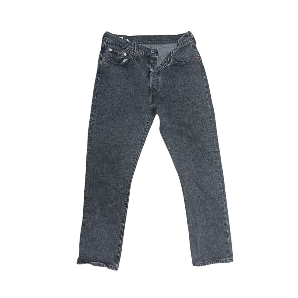 High-Rise Black Women's Jeans - Classic Straight Leg